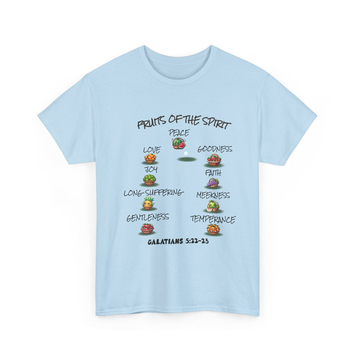 T‑Shirt — "Fruits of the Spirit" Faith Tee