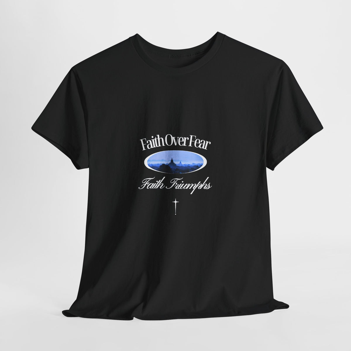 Faith Over Fear - Unisex Heavy Cotton Tee