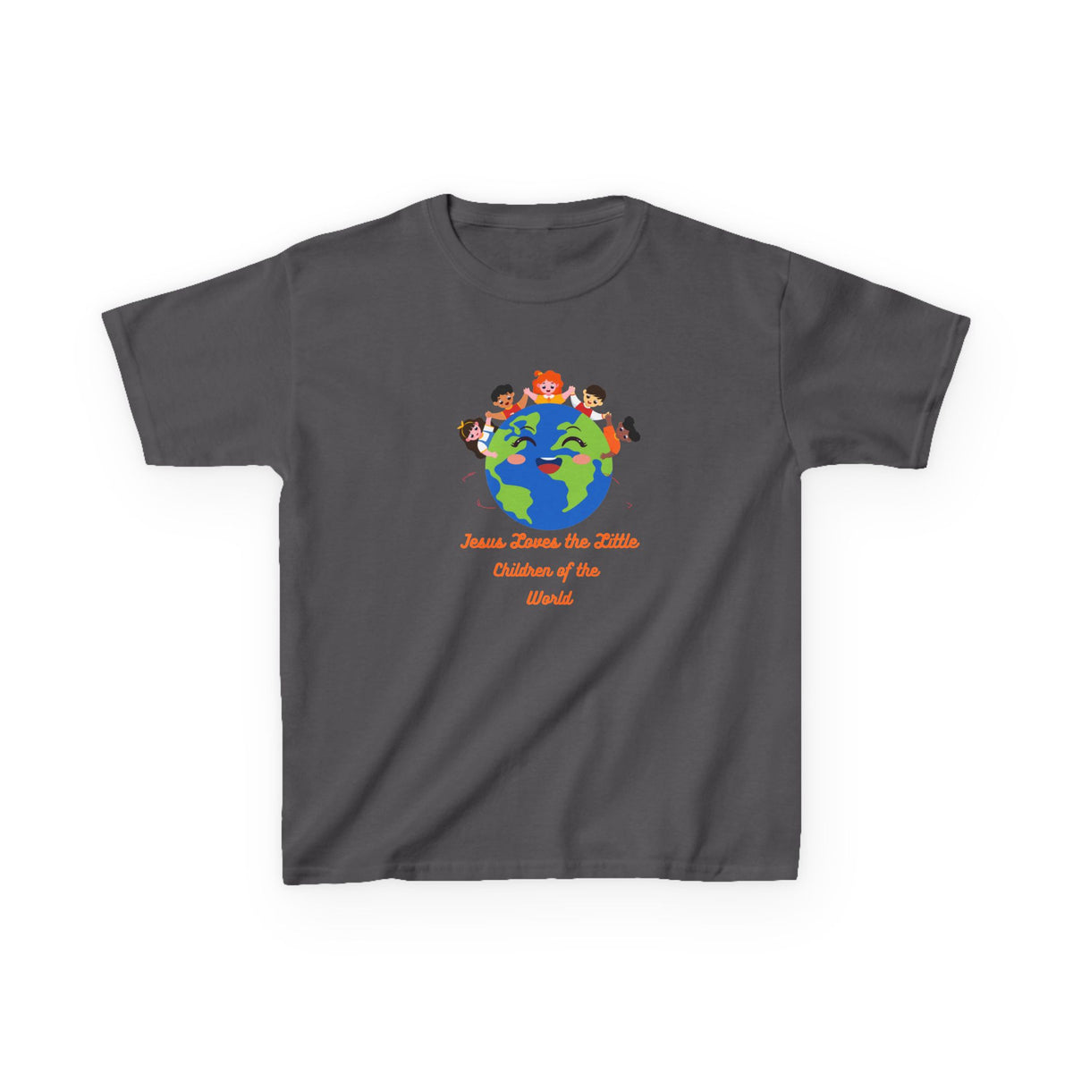 Kids Tee — "Around the World" Children of the World Globe Design