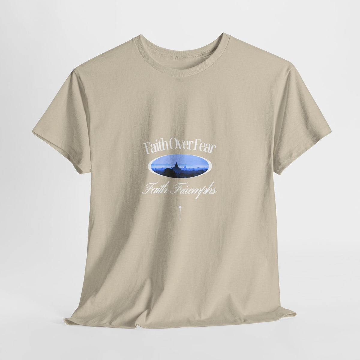Faith Over Fear - Unisex Heavy Cotton Tee