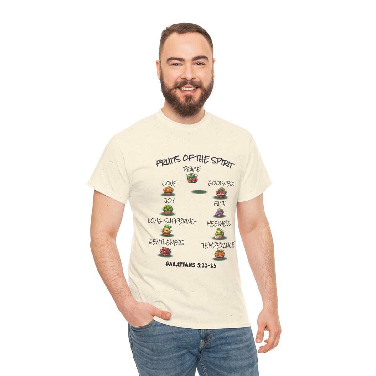 T‑Shirt — "Fruits of the Spirit" Faith Tee
