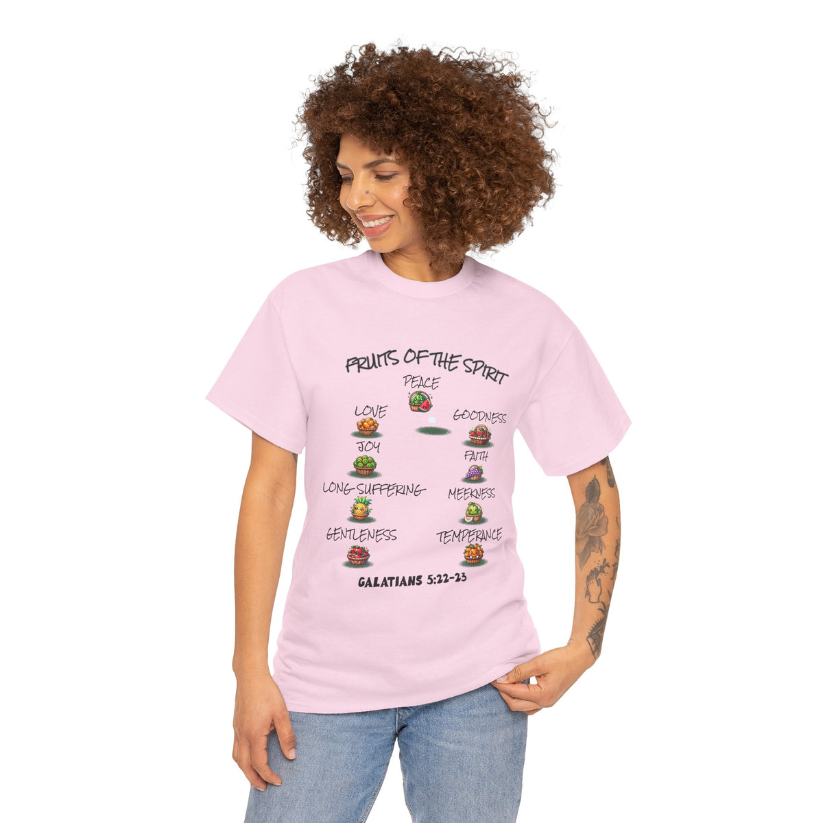 T‑Shirt — "Fruits of the Spirit" Faith Tee