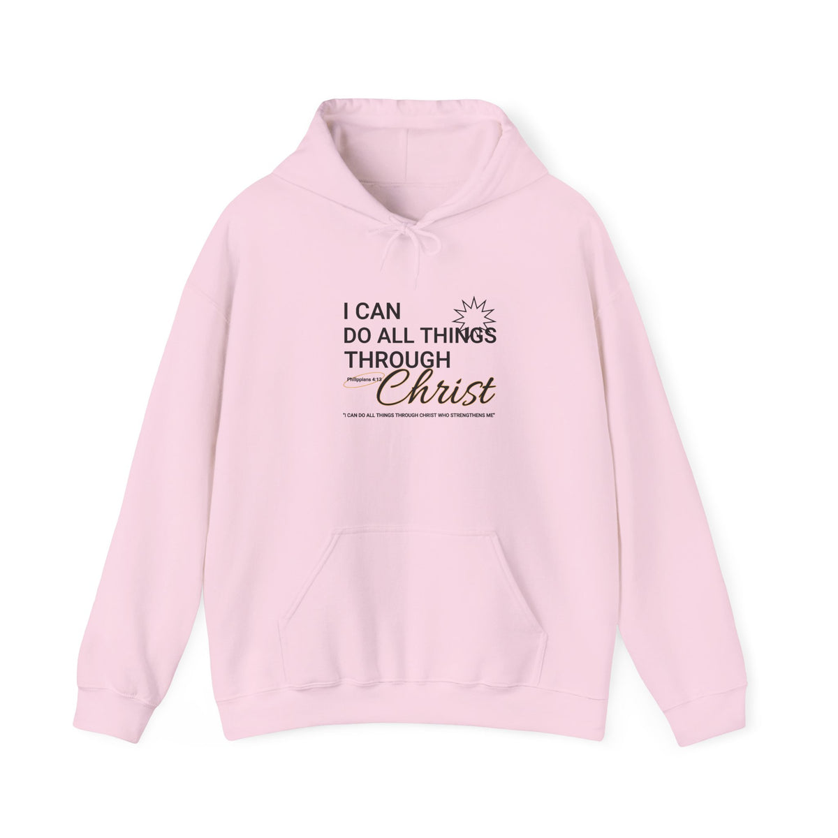 I can do all things through Christ - Unisex Heavy Blend™ Hooded Sweatshirt