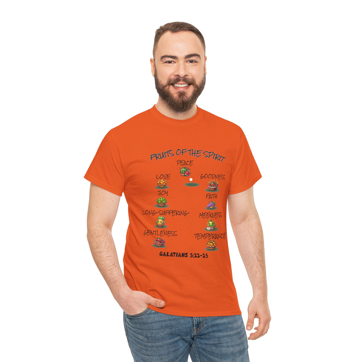 T‑Shirt — "Fruits of the Spirit" Faith Tee