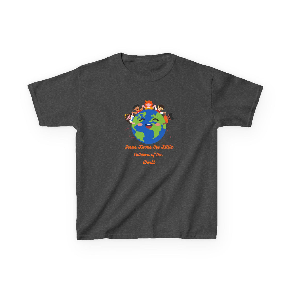 Kids Tee — "Around the World" Children of the World Globe Design