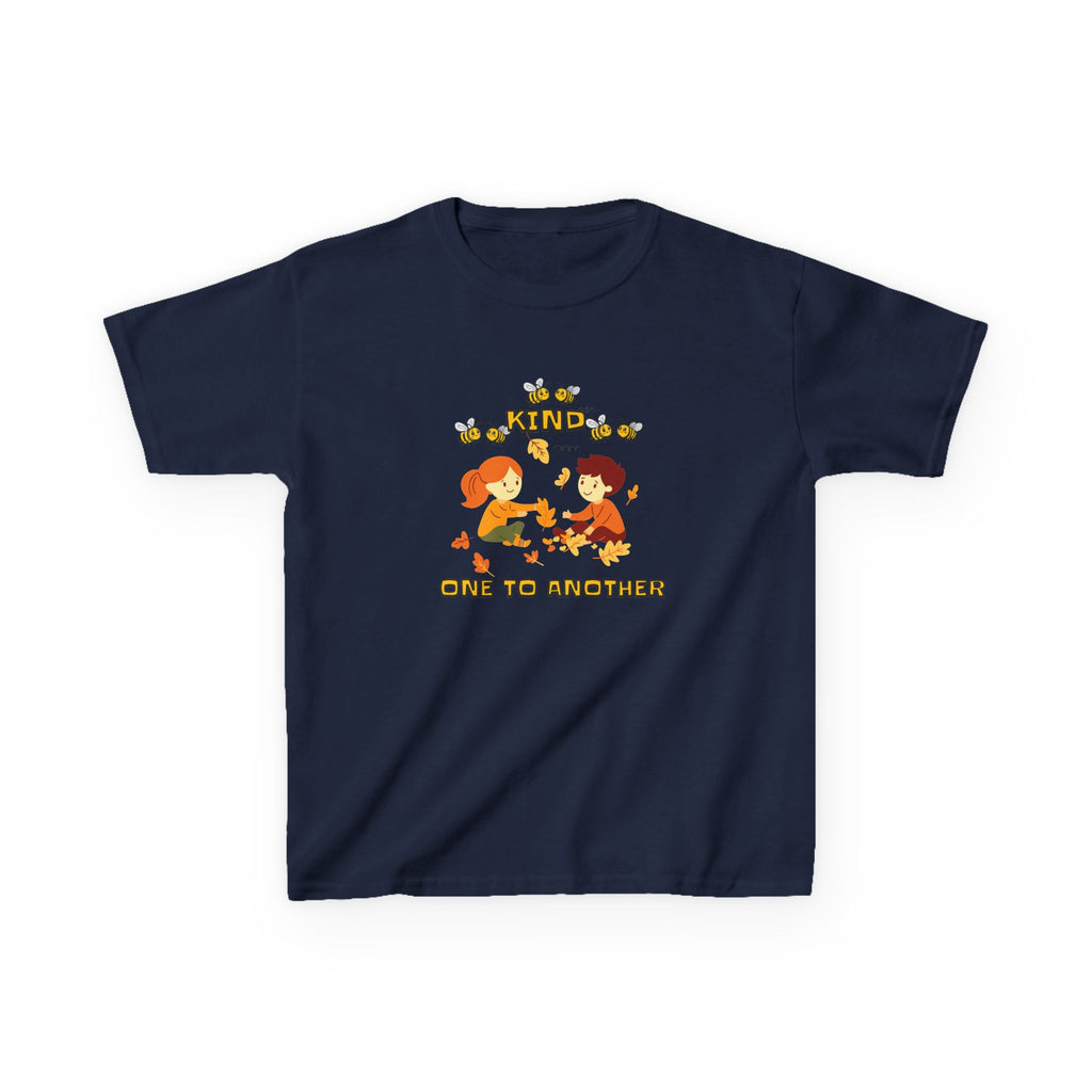 Kids Tee — "Be Kind One to Another" Retro Friends Graphic