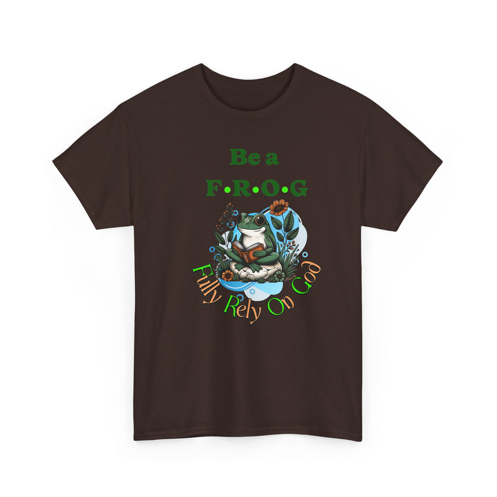 Be a F.R.O.G. Fully Rely on God Graphic T-Shirt