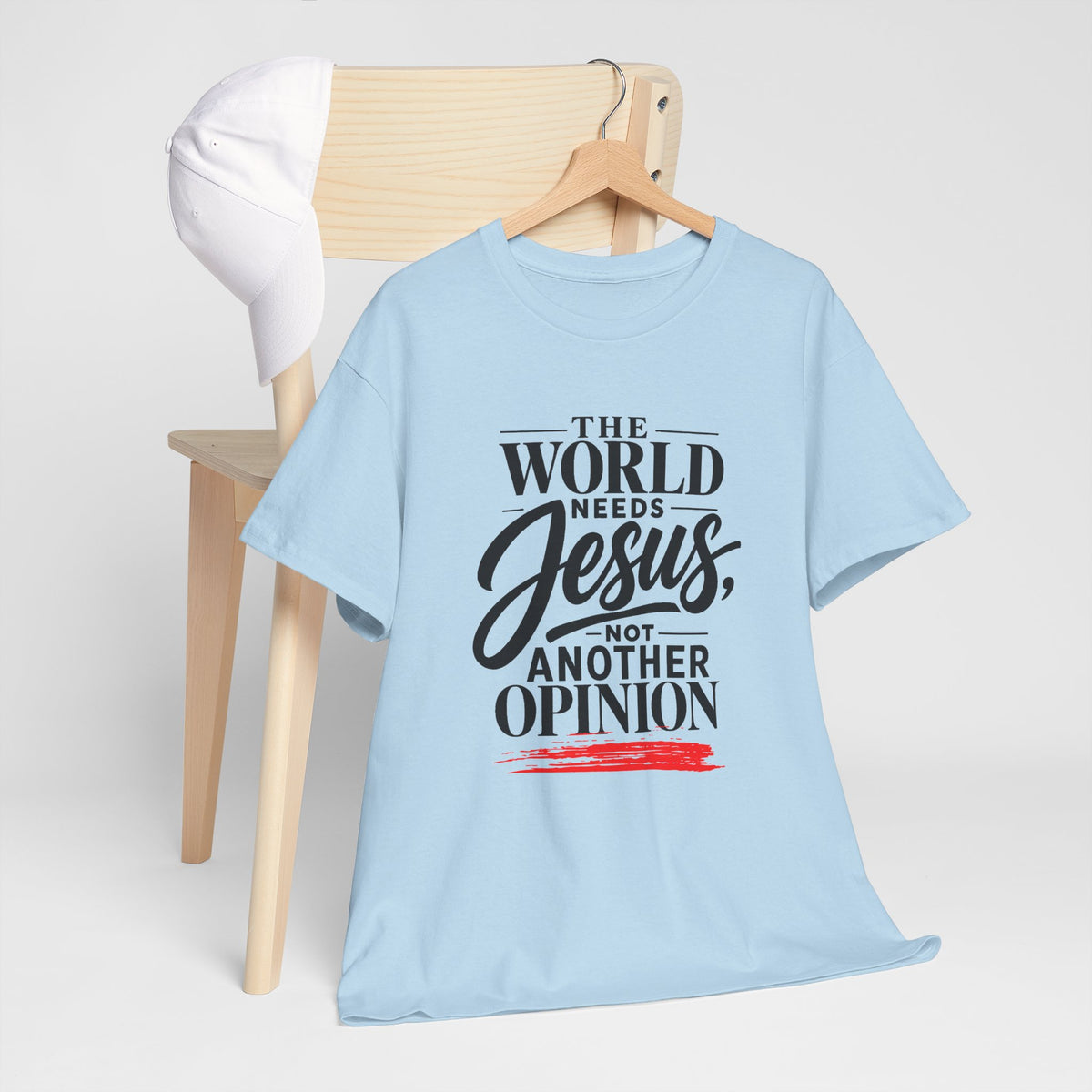 The World Needs Jesus Christian Faith T-Shirt