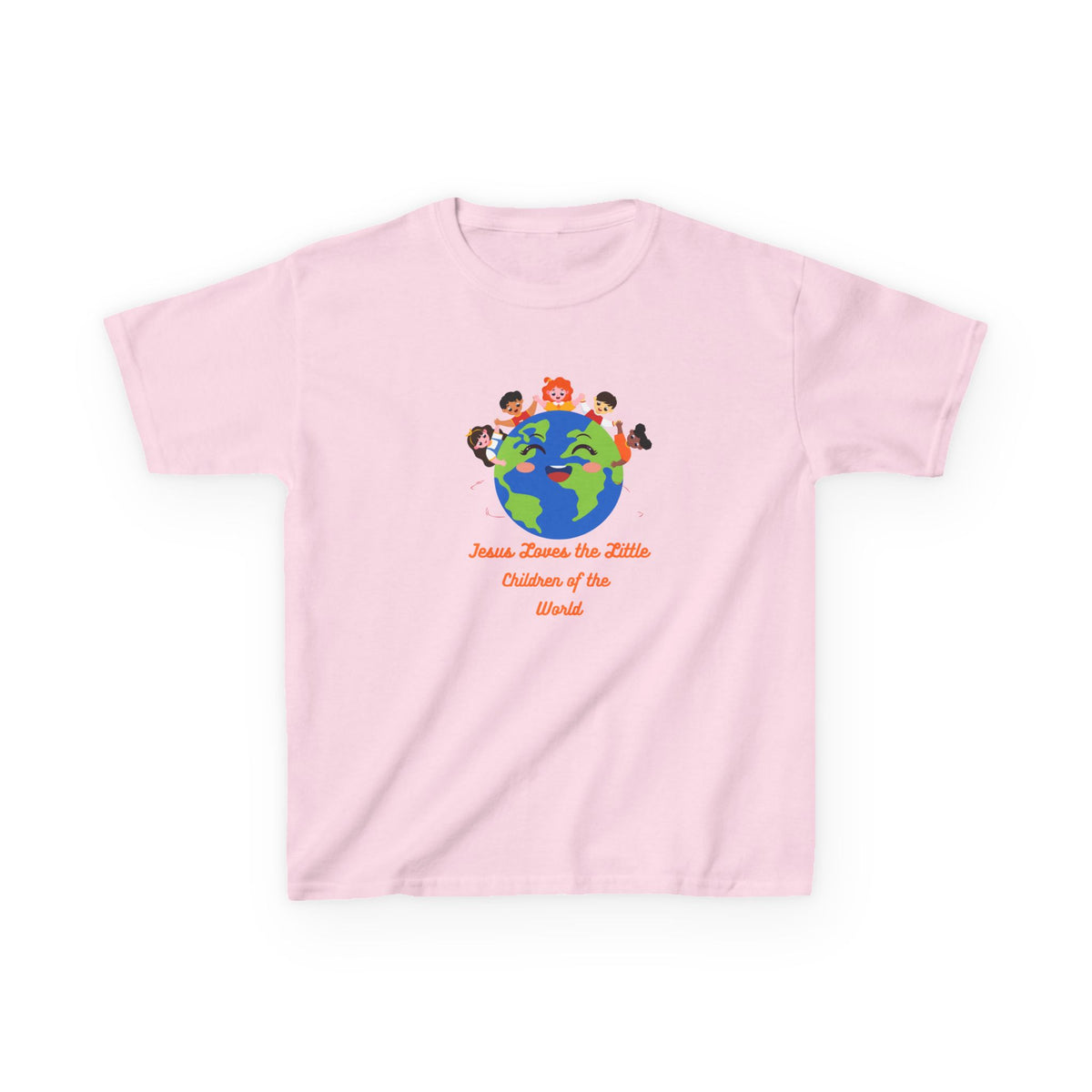 Kids Tee — "Around the World" Children of the World Globe Design
