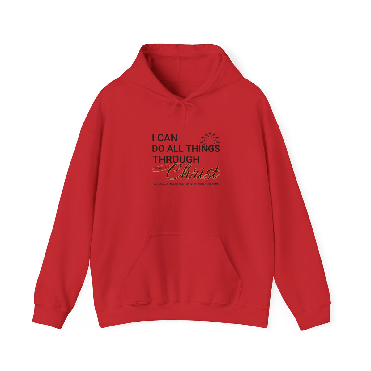 I can do all things through Christ - Unisex Heavy Blend™ Hooded Sweatshirt