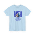 Faith Moves Mountains T-Shirt — Christian Scripture Tee (Matthew 17:20)