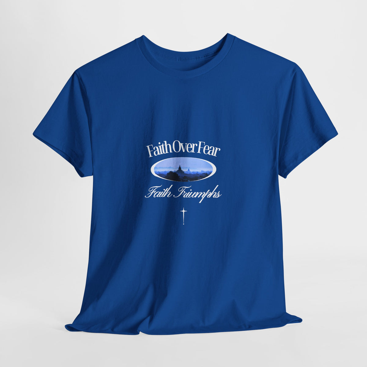 Faith Over Fear - Unisex Heavy Cotton Tee